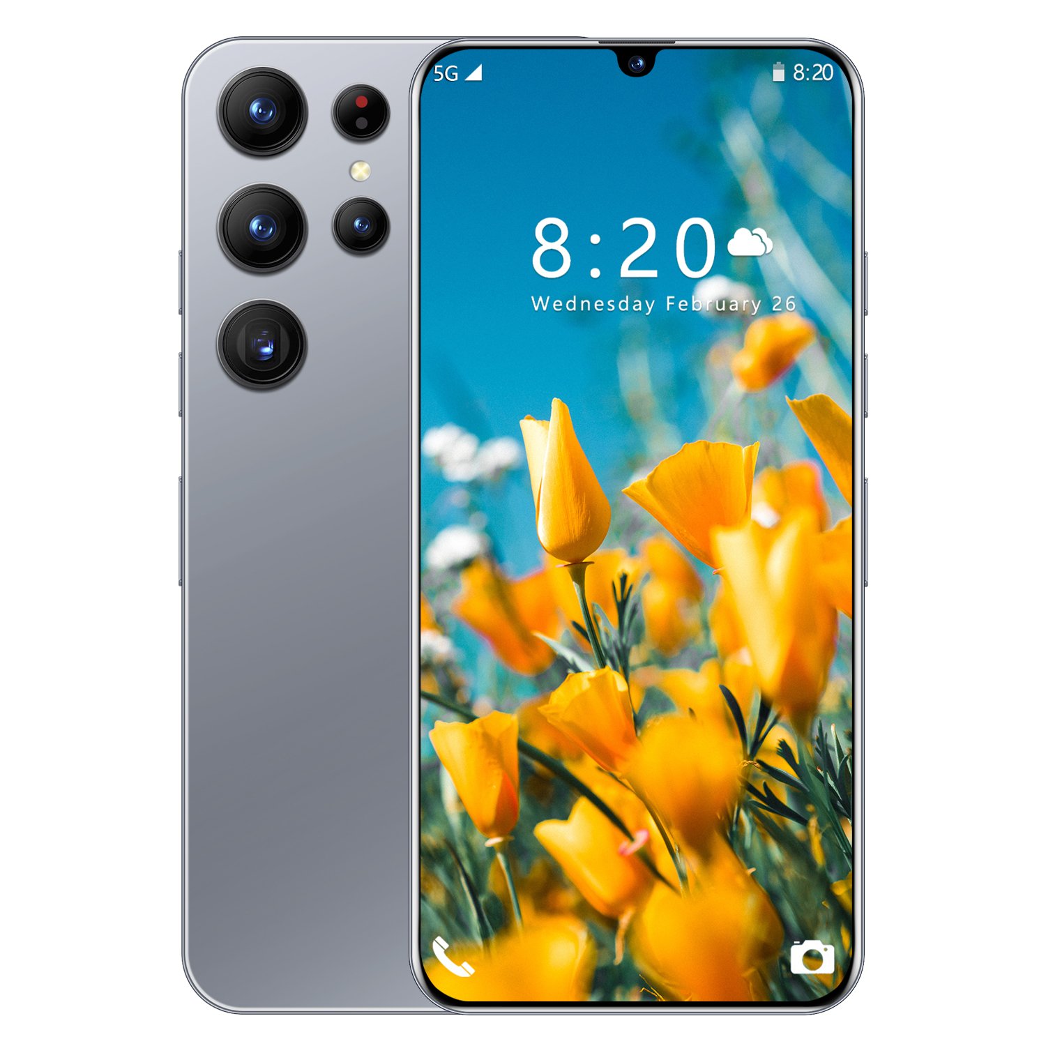 Original S22 Ultra High Quality 5G Smartphone 7800mah 78MP+108MP 16GB+1TB Android 14 Low Price Mobile Phone with 3G 4G Features
